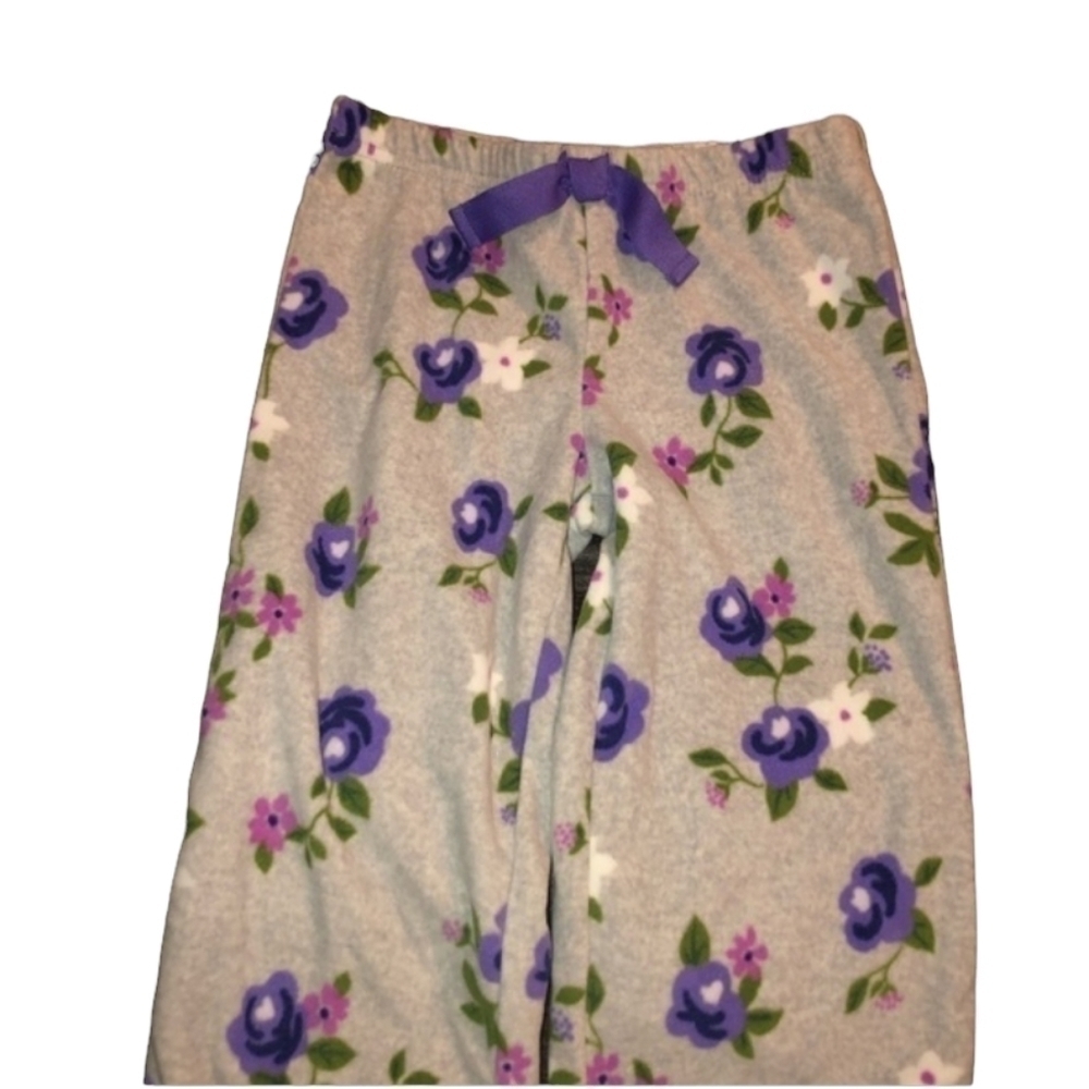 5/$25 Carter’s size 3T girls sweatpants. Purple and gray floral polyester pants
